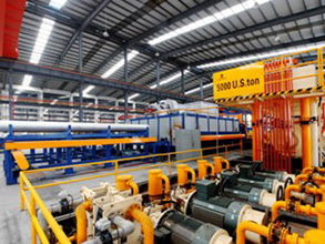 深圳工业铝型材生产车间